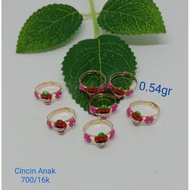 CHILDREN'S CHARACTER RING YELLOW GOLD 700 GRADE 16K 0.54 GR
