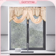 Gommie Rod ม่านกระเป๋า Valance,ม่านหน้าต่าง,Breathable ม่านแบบสั้น,Scallop