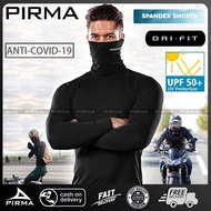 rush guard outdoor windproof long-sleeved fitness clothing men’s training quick-drying tights, dust