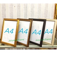Photo Frame For Announcement Home Decoration Size A4 (21*29.7 Cm) 6x8 Inches 8x10 8x12 10x12 + Glass