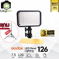 Godox LED 126 - Panel LED 7.5W แสงขาว 5500K-6500K / Digilife Thailand
