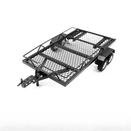 1:18  1:24 Metal RC Car Trailer Cargo Carrier for TRX4M SCX24 FCX24 1/18 1/24 RC Car Upgrade Parts A