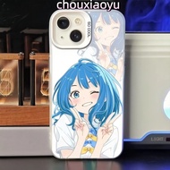 Suitable for Vivo IQOO13 IQOO12 IQOO12Pro IQOOZ9 IQOOZ9X Phone Case Anime Yanami Apricot Frosted Col