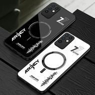 Glitter Glass Softcase poco F6 F5 F4 C65 C75 M6 PRO REDMI 12 12C 13 13C 14C NOTE 8 9 11 12 13 - K03