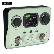 เครื่องเป่าลม FF20แบบแป้นเหยียบสำหรับกีตาร์ไฟฟ้ามีร่อง220ช่องเสียบ100ห่วงสำหรับกีต้าร์และเบส