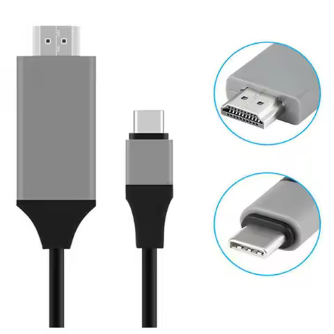 USB Type C Adapter USB3.1 4K HDMI-Compatible Converter for MacBook Samsung Galaxy S9/S8/Note 9 Huawe