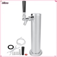 Dilwe Stainless Steel Beer Draft Tower With Single Faucet Dispenser Home Brewing
