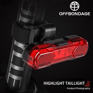 IPX5 Waterproof Bike Tail Light - 100LM High-Brightness Safety Warning, USB-C Fast Charging for Moun
