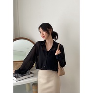 Rt-0301 (Level B) Longsleeve Chiffon Shirt