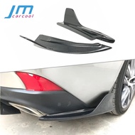 On Sale  Carbon Fiber Rear Bumper Protector Splitter for LEXUS IS300 IS350 IS F Sport Sedan 4 Door 2