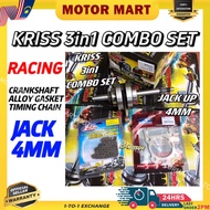 KRISS KRISS110 COMBO SET RACING CRANKSHAFT JET 4MM HYPER KING ORIGINAL