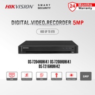 HIKVISION 4-ch/ 8-ch/ 16-ch DVR DS-7204HUHI-K1 / DS-7208HUHI-K1 / 7216HUHI-M2/XT 8MP Video Recorder 