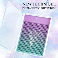 COOLSO False Eyelashes, 8D Volume PBT Material Artificial Eyelashes, Eyelash Supplies Sharp Thin 6D 