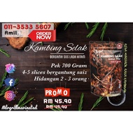 []READY STOCK]]👏🏻 100% ORIGINAL KAMBING PERAP  700GRAM BY KAMBING SELAK BERSAMA SOS LADA HITAM 👍🏻