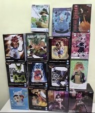 清屋全走19盒闊盒/長盒/標準盒~龍珠火影海賊獵人女角figure