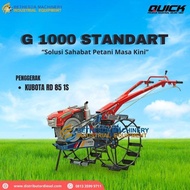 Mesin Bajak Sawah Quick G 1000 - Hand Traktor G1000 Komplit Kubota 8Pk