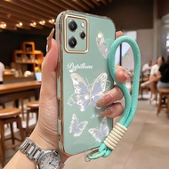 Casing hp For Xiaomi Redmi 12 12C 11A Note 12R 5G poco M6 Pro 5G C55 Case Butterfly Fantasy Case Sti