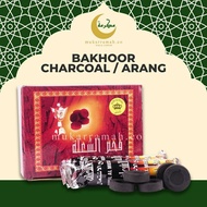 100 PES ARANG CHARCOAL BUKHOOR OUD BUKHOOR INCENSE GAHARU