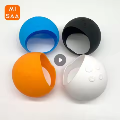 Silicone Case for Amazon Echo Dot 4 Speaker Dust-proof Case Soft Sleeve for Echo Dot 4 Speaker Acces