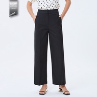 ESPADA กางเกงขากว้าง ผู้หญิง สีดำ | Wide-Leg Pants | 05101