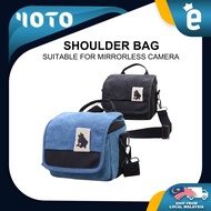 Photography Small Shoulder Bag for Mirrorless Sony A6000/A6300/A6400 Canon Nikon Olympus Fujifilm