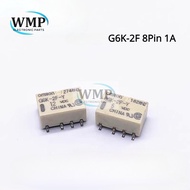 Original Relay G6K-2F G6K-2F-Y G6K-2F-Y-5VDC G6K-2P-Y-DC5V 5V 12V 24V New