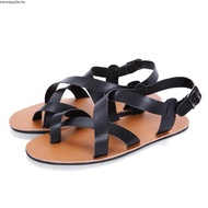 Big Size 37-46 Good Soft Men's Leather Gladiator Sandal Shoes Outdoor Beach Waterproof