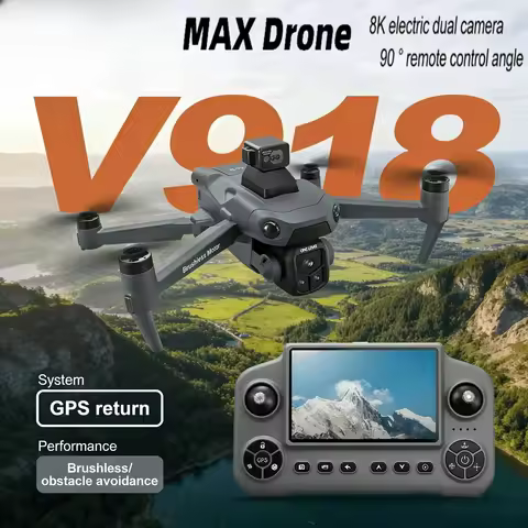Original GPS Drone V918 Max 4K Professional HD Camera Photography Brushless Foldable Quadcopter Lase