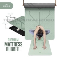 PREMIUM YOGA MAT Beautiful, HIGH-QUALITY MATT RUBBER Mat YOGA Sports Mat/