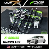 Ftuned X Series Adjustable High Low Soft Hard -  Honda CRZ ZF1 ( 18 MONTH WARRANTY )
