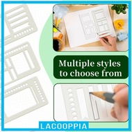 [Lacooppia] 3 Pieces Journal Stencil Planner Stencils to Do Lists Multifunction Drafting