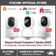 Xiaomi Smart CCTV Camera C201 / C300 / C400 / C701 HD Resolution Night Vision AI Human Detection