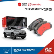 BREMBO BRAKE PAD FRONT MITSUBISHI MONTERO 2005-2007 P54017N 1set