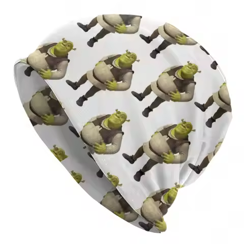 Shreks Ogres Has LayersBonnet Hats Cool Street Skullies Beanies Hat Unisex Warm Dual-use Cap