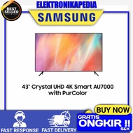 LED TV SAMSUNG 43 INCH UA43AU7000KXXXD SMART TV ANDROID CRYSTAL UDH 4K