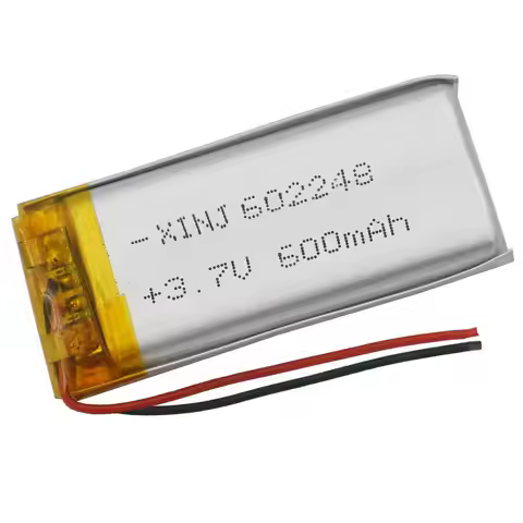 3.7V 600 mAh 2.22Wh Rechargeable Polymer Li Lithium Battery 602248 For GPS MP4 Bluetooth Speaker Cam