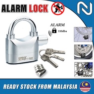 KINBAR 110db Anti Theft Siren Alarm Padlock Motorcycle alarm lock