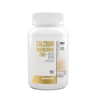 Calcium Magnesium Zinc Plus Vitamin D3 - Essential Minerals Supplement - Calcium 1000mg Magnesium 60