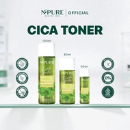 MINJIE x Npure Cica Hydrating Acne Toner for Oily Acne Skin, Brightens Pimples