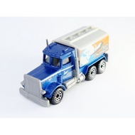 RZ26 Matchbox loose Peterbilt Truck - Mission Test blue