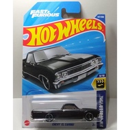HOT WHEELS FAST & FURIOUS CHEVY EL CAMINO