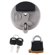 Locking Fuel Tank Cap with Padlock 7X7700 for Caterpillar CAT Dozer Excavator D6R D5C 311D 312D 320D