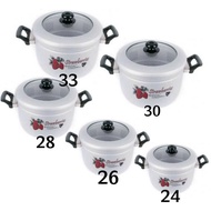 Maspion Steamer Pot With Glass Lid 24,26,28,30,33 cm