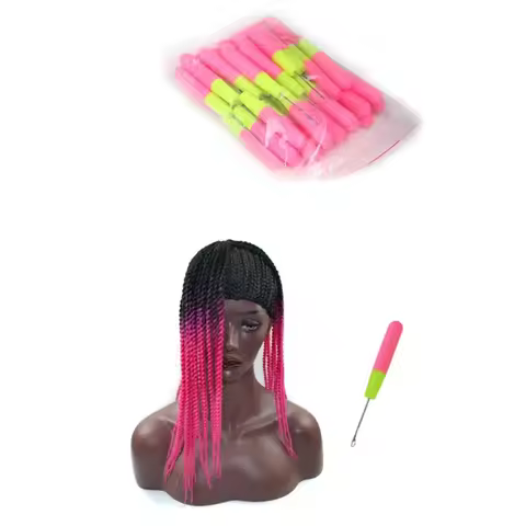 1/2/3/4/10pcs Wig Hooks For Home Use Wig Weaving Tools Hair Dyes Tongue Hooks Simple And Practical H