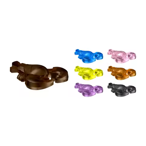 Small Particle Building Blocks Assembled Lobster Cross-border Parts Wholesale 2025 Compatible with L