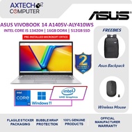 Asus VivoBook 14 A1405V-ALY410WS 14'' WUXGA Laptop Cool Silver ( i5-13420H, 16GB, 512GB SSD, Intel, 