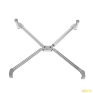 Lidu12 Ergonomic Laptop Cooling X-Stand Folding Portable Aluminium For Laptop 12-17 in