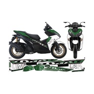 NVX V2 / AEROX V2 BODY STICKER CUSTOM GREEN