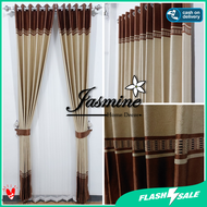 JSM - Gorden Blackout Motif Simple Horden Jendela Minimalis ImportTinggi 250cm Warna Coklat,Hitam Abu, Kuning Gold, Ungu, Hijau, Maroon / Gorden Blackout polos embos gorden tebal | gorden| blackout original | hordeng pintu dan jendela | gorden ruang tamu