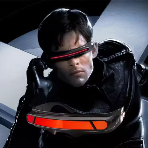 X-men Cyclops Cosplay Polarized Sunglasses for Men Women Memory Material Shield Designer Sunglasses